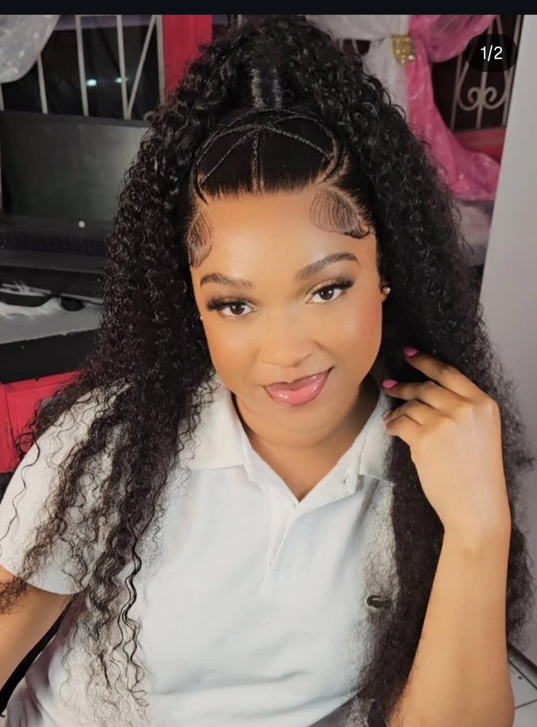 Curly wigs