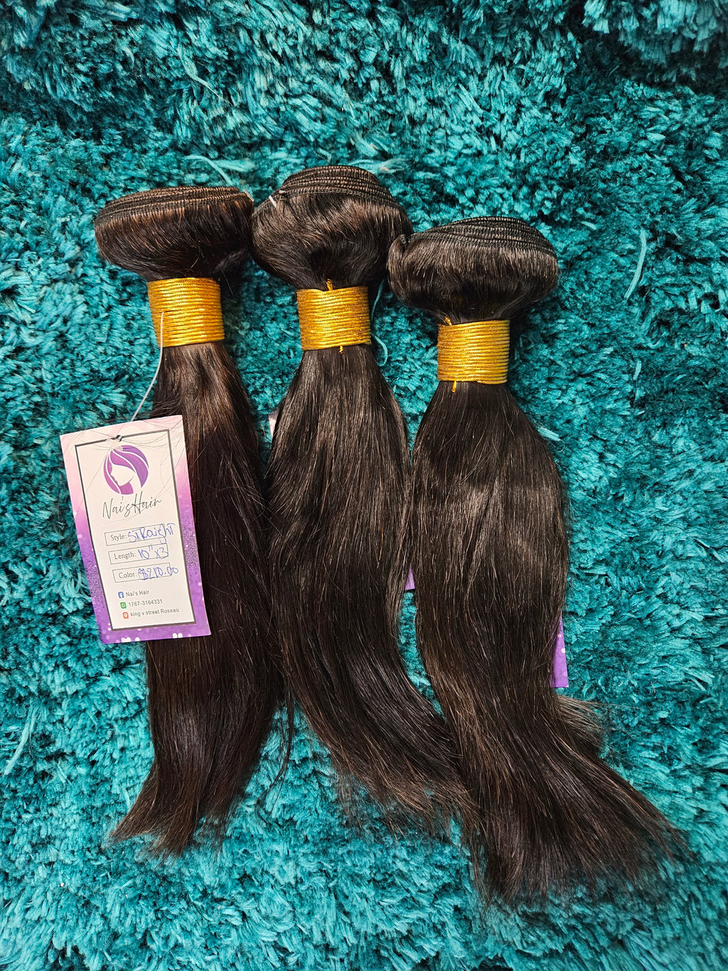 3x 10" Straight bundles