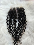 4x4 12" waterwave closure lace piece