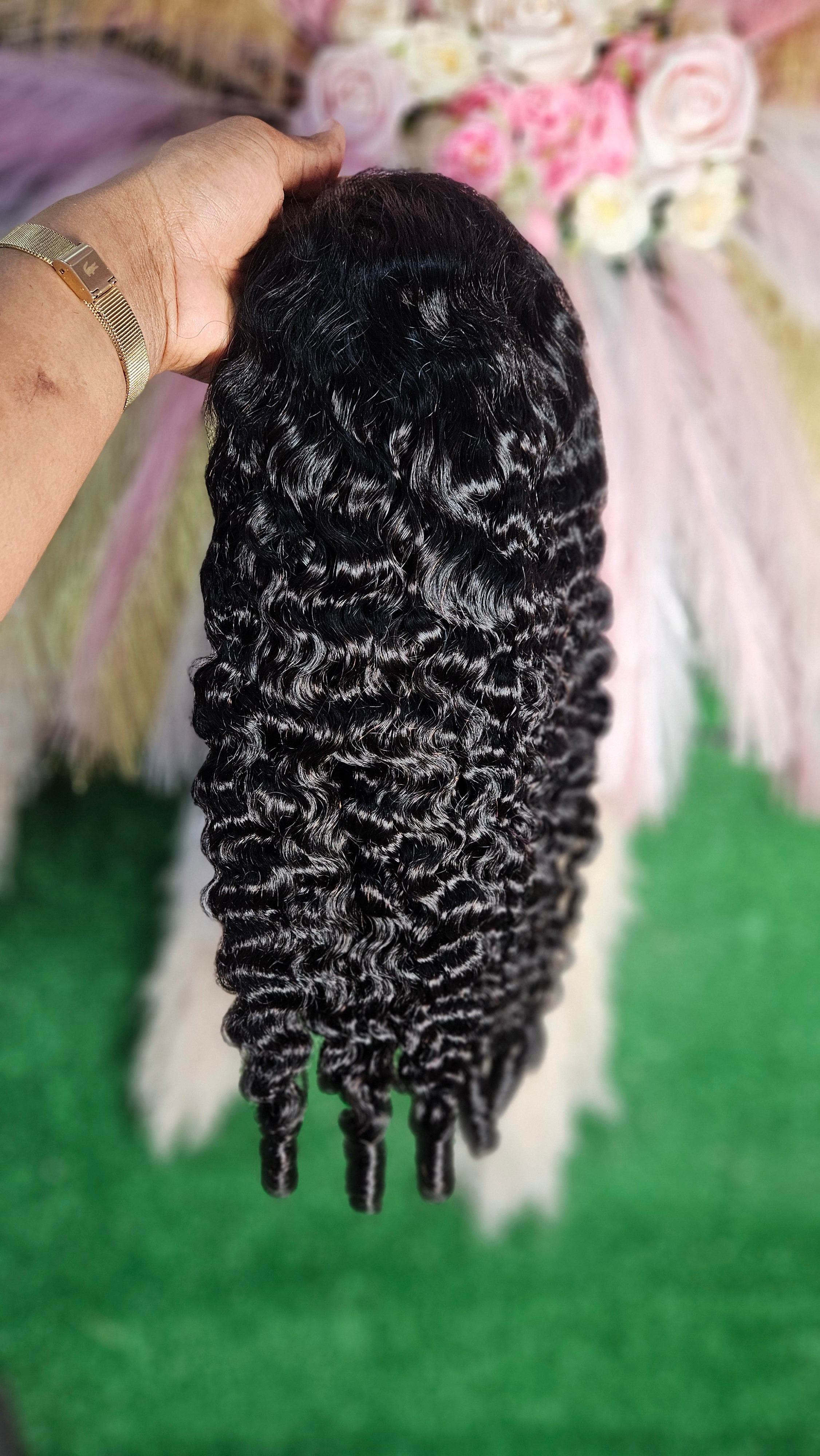 13x4 20" burmese curly