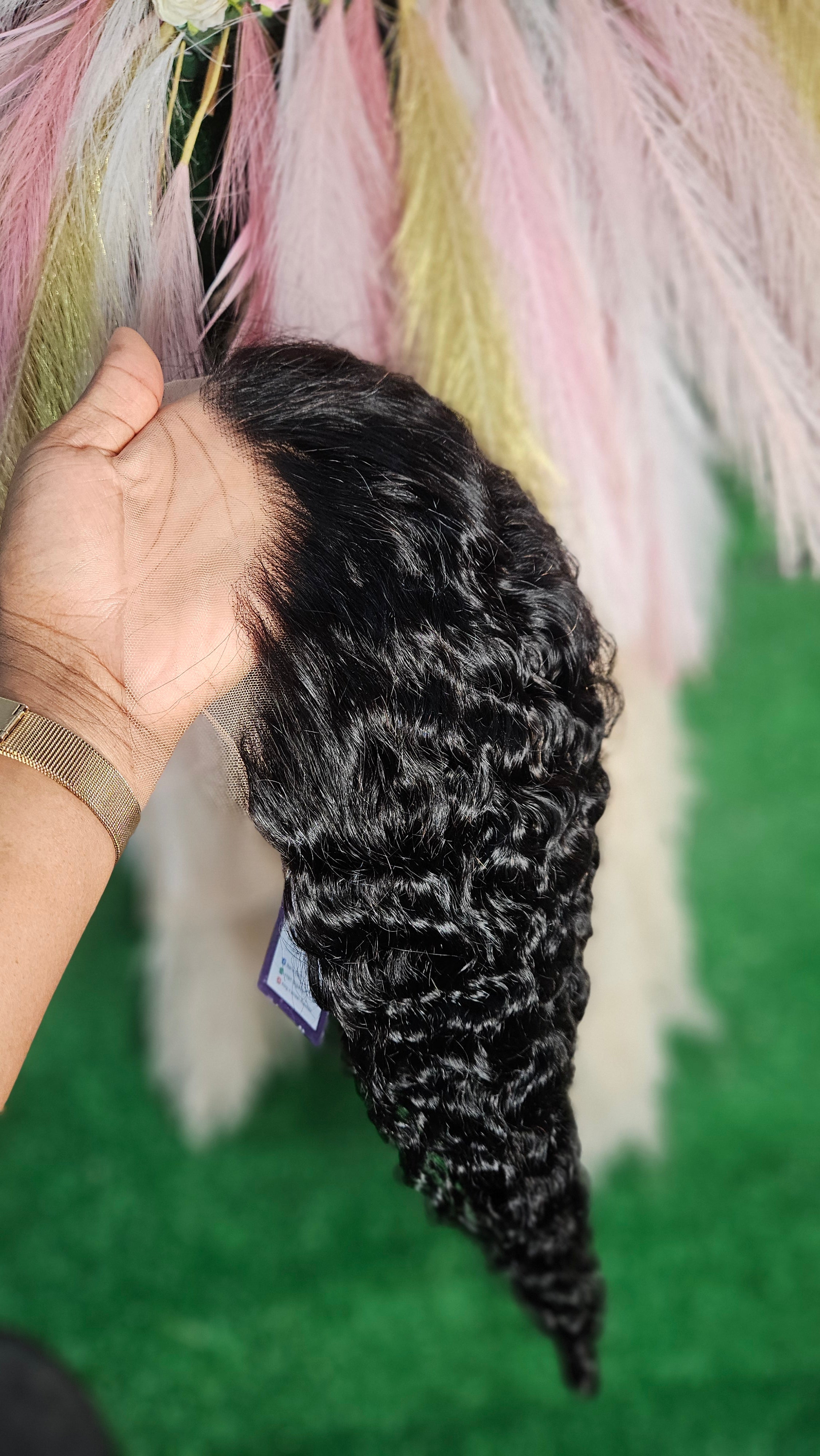 13x4 20" burmese curly