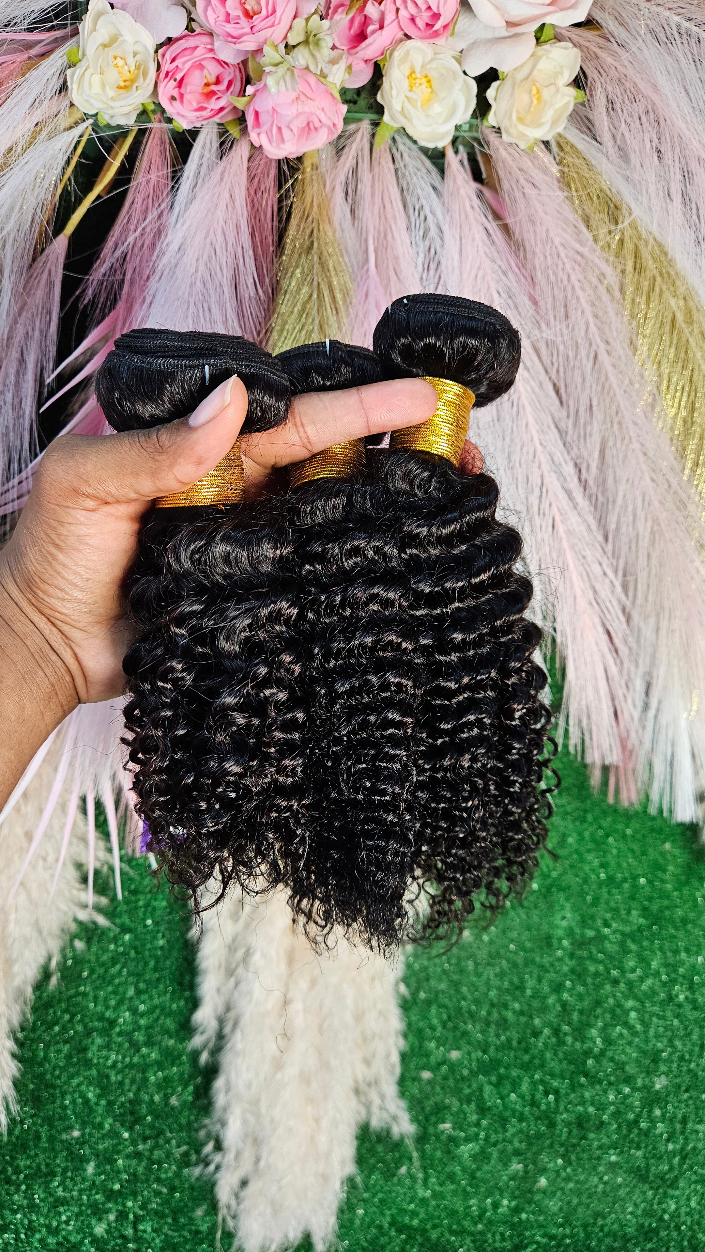 10,12,14 kinky curly bundles