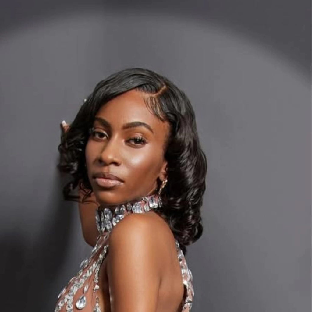4x4 10" bodywave wig