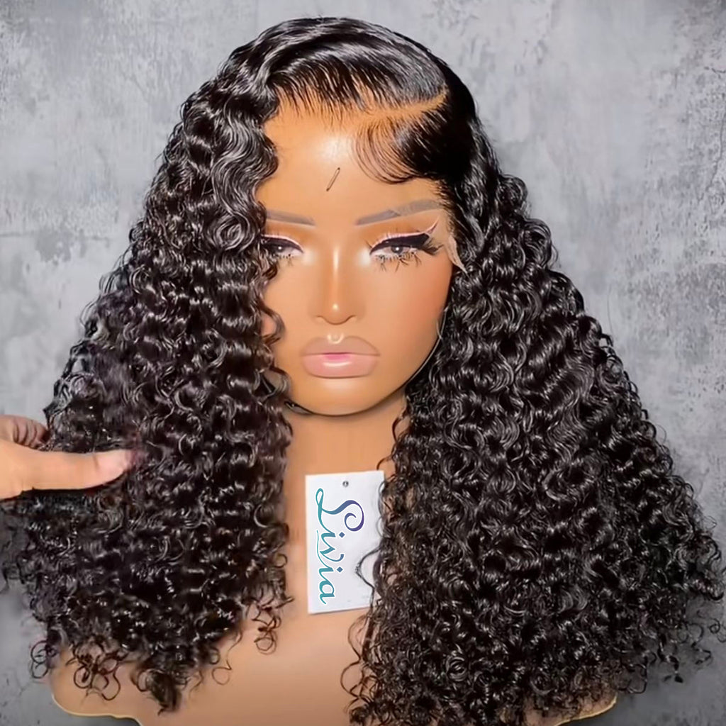 13x4 18" burmese curly wig