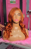 4x4 20" Ginger bodywave wig